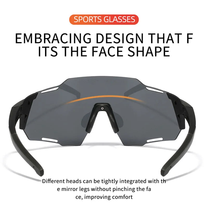 Outdoor-Fahrradsonnenbrillen für Herren und Damen