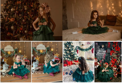 Kids Girls  Dress For Christmas New Year