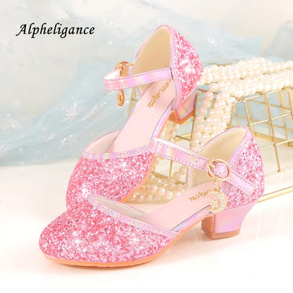 Atmungsaktive Prinzessinnenschuhe für Mädchen – Weiche Kindersandalen