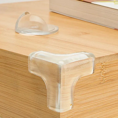 Transparent Baby Safety Silicone Corner Protector - Furniture Edge Guards