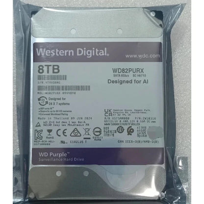 WD Purple Surveillance Internal Hard Drive