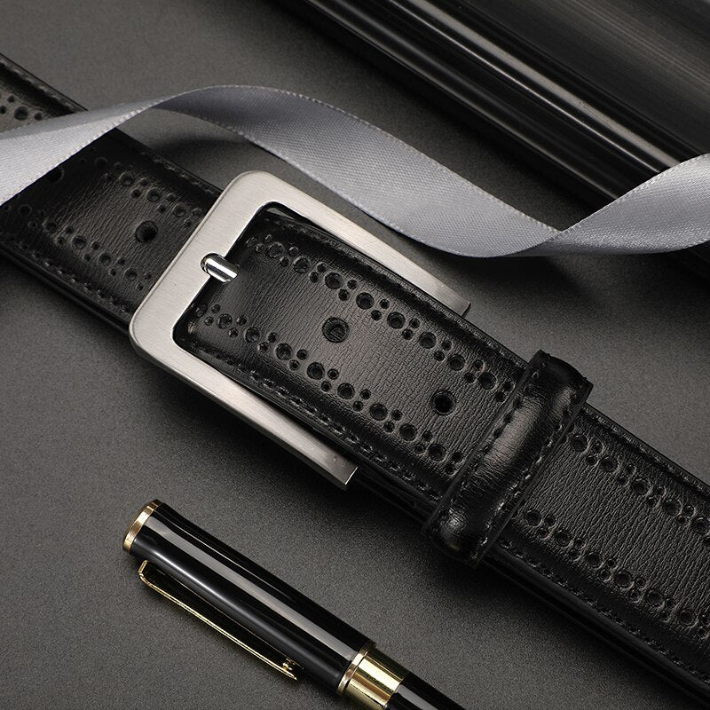 Luxury Leather Business Belt HQ226