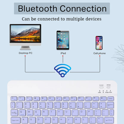 Tragbare Bluetooth-Tastatur und -Maus für das iPad