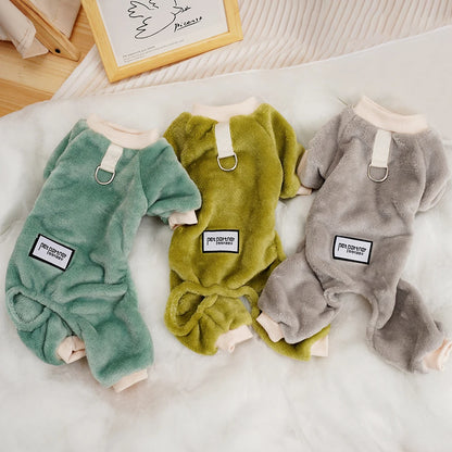 Luxuriöses Haustier-Pyjama und super saugfähiges Handtuch-Set