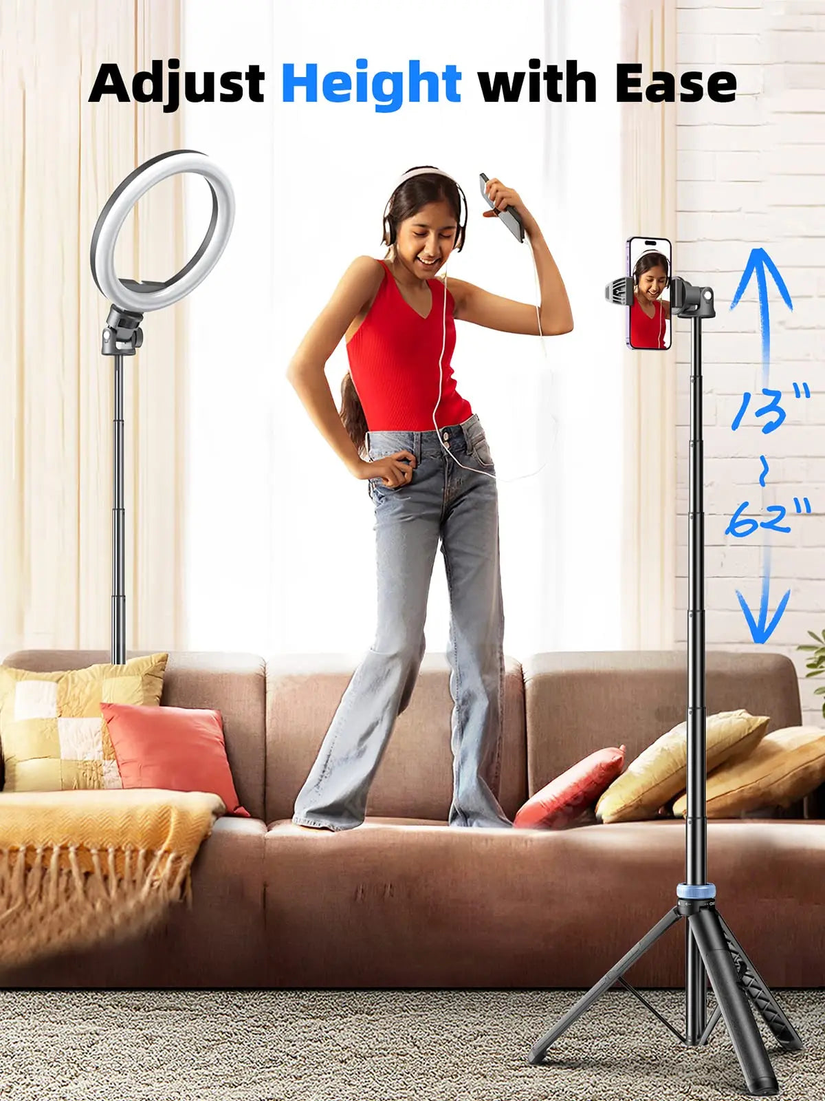 Lightweight Selfie Stick Tripod