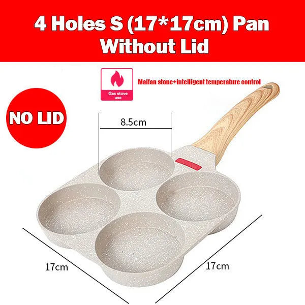 4-Hole Non-Stick Breakfast Pan