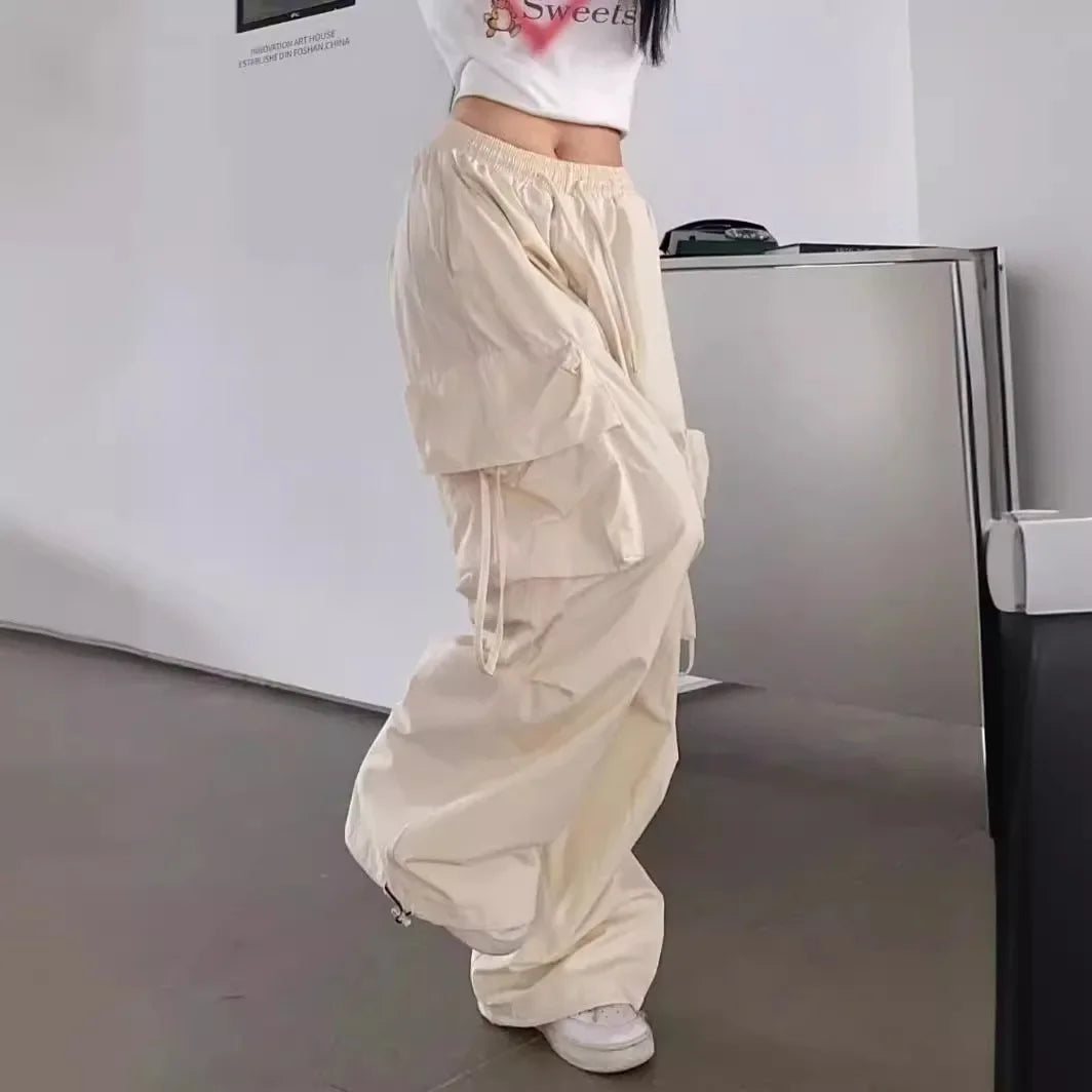 High Waist Cargo Pants