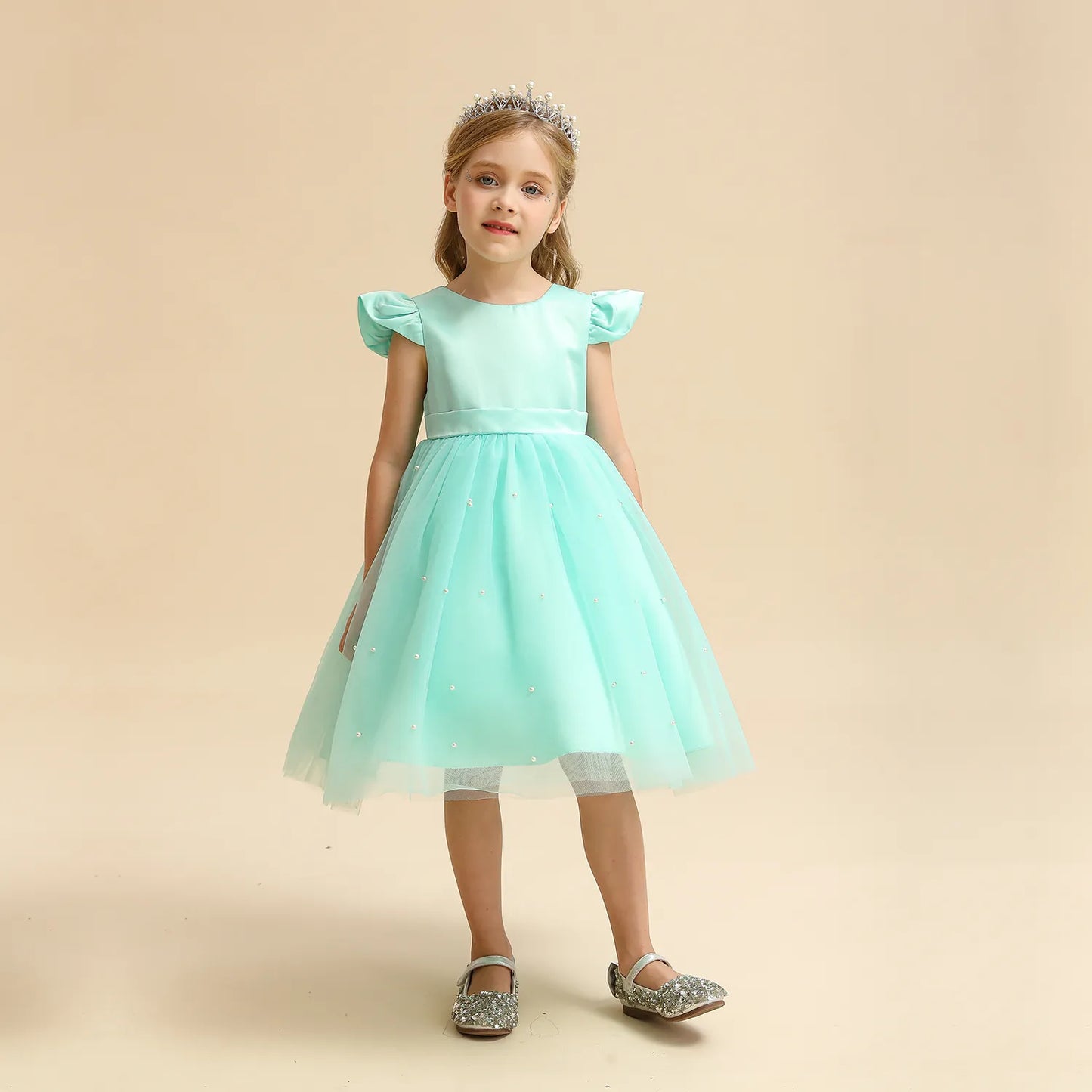 Prinzessin Blumen Tutu Kleid für Mädchen