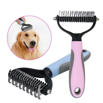 Pet Hair Remover & Grooming Brush