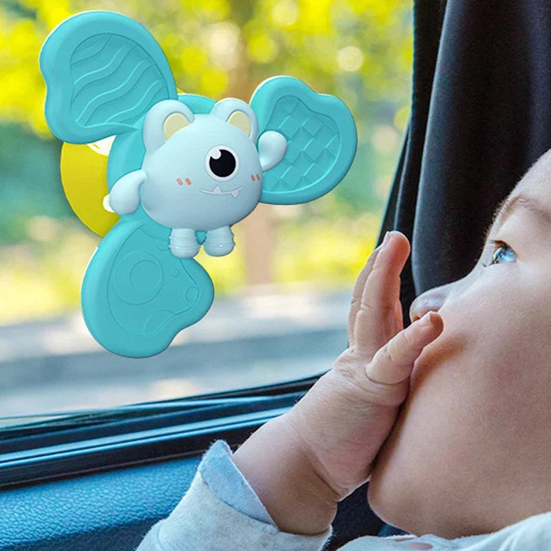 Cartoon Saugnapf Rasseln Baby Badespielzeug