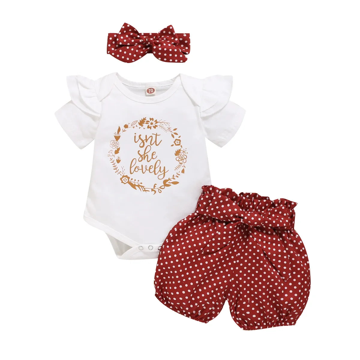 Adorable Baby Girl Summer Outfit Set