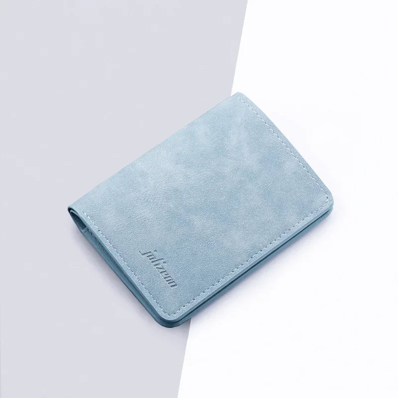 Two-Fold Small Wallet with Coin Purse