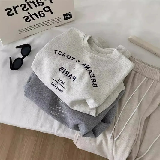 Chic Casual Sportswear Set Women's Spring Tracksuit