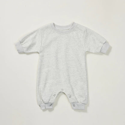 Cozy Terry Cotton Baby Romper