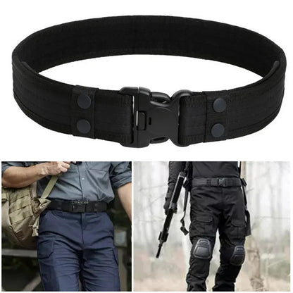 Tactical Canvas Belt for Men