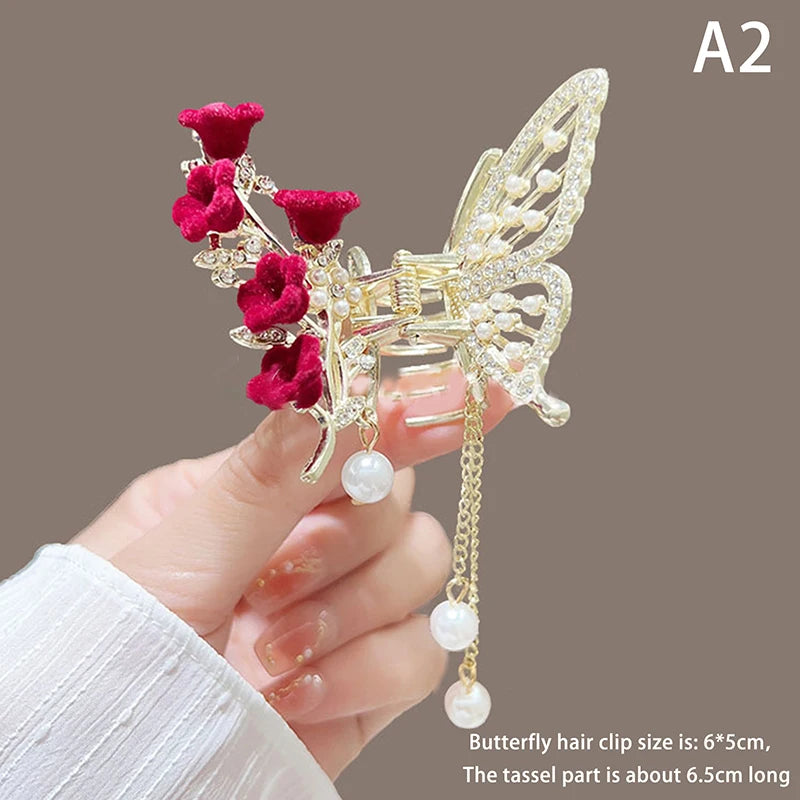 Chinese Style Tassel Hair Clip Set