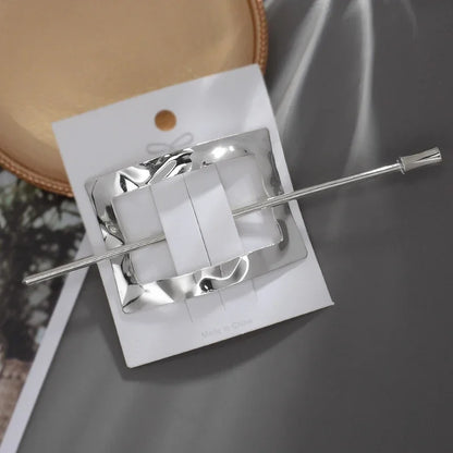 Ensemble de bâtons à cheveux en métal chic