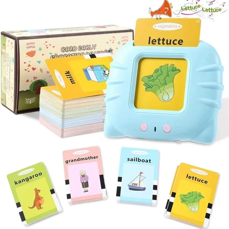 Educational Learning Talking Flash Cards  Toys
