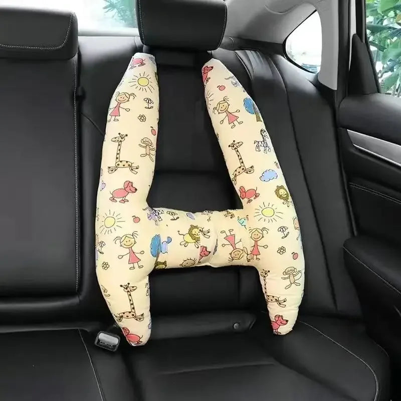 Coussin de soutien du cou pour enfant à motif animal mignon