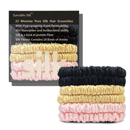 Anti-Slip Hair Bands Hair Ties Silk Scrunchies