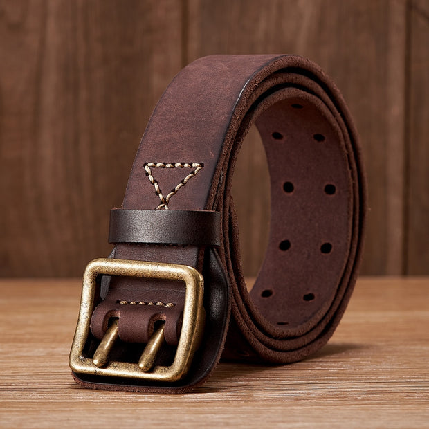 Vintage Men's Wide Leather Belt