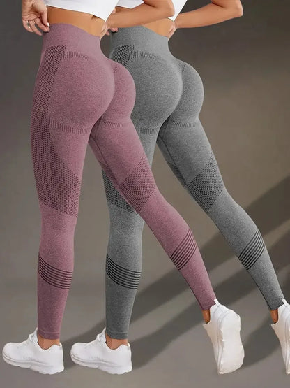 Fitness Yoga High Waist Push-Up Leggings for Women