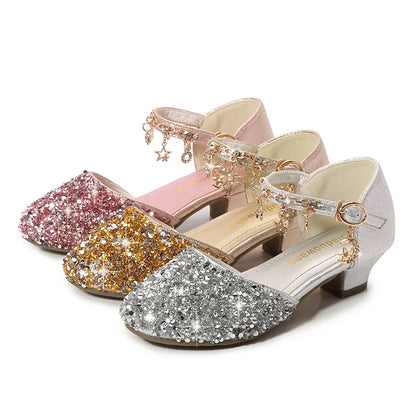 Pearl Bowknot Princess Sandals for Girls