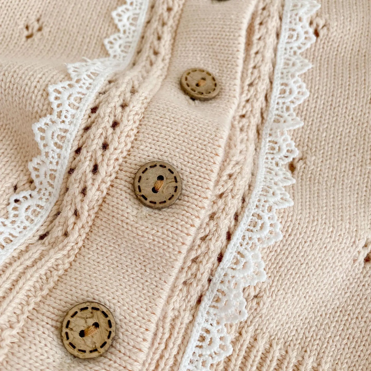 Autumn Baby Girl's Lace Cardigan