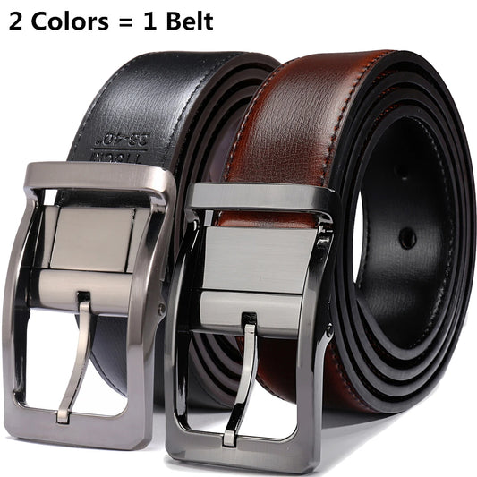 Reversible Genuine Leather Belt