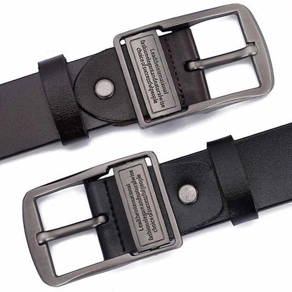 Ceinture en cuir de vache pour homme