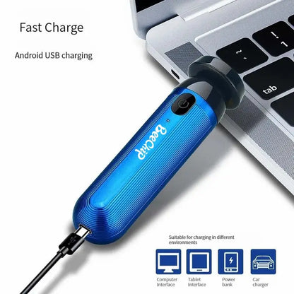 Mini Electric Fast Charging Portable Rechargeable Unisex Shaver