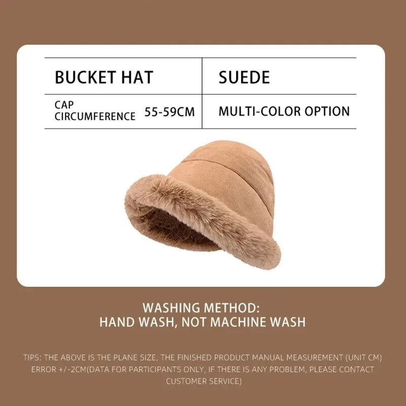 Winddichter Fischerhut für den Winter für Damen