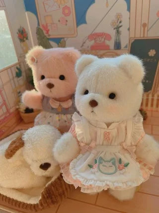 Ensemble poupée et vêtements en peluche Little Bear