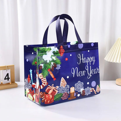 Kraft Christmas Gift Bags for Festive Packaging