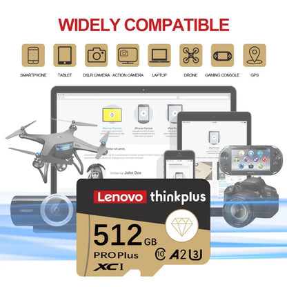 Lenovo Class 10 Micro TF/SD Card -128GB to 2TB