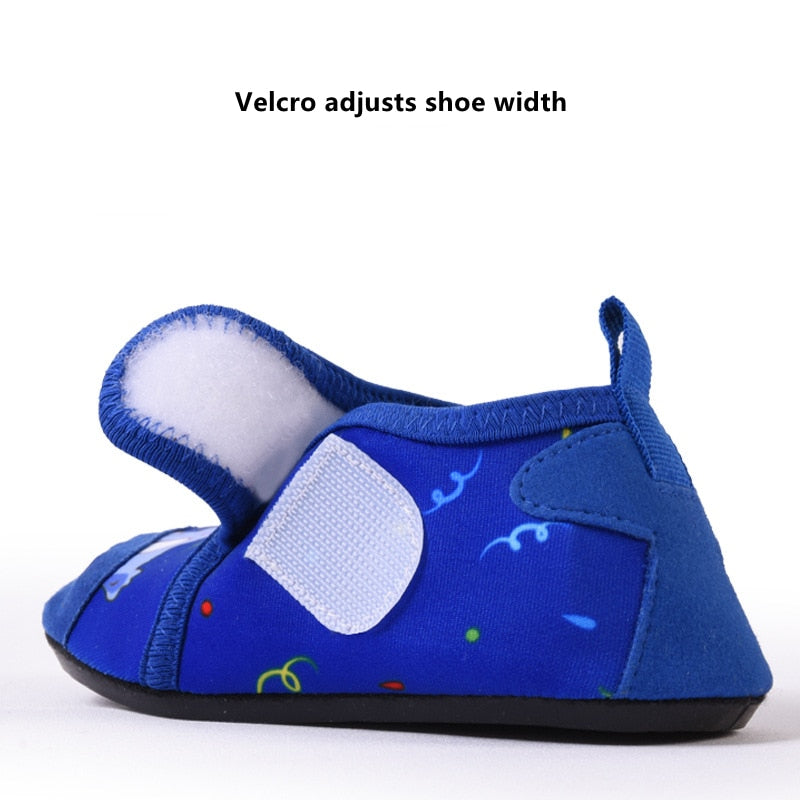 Chaussures chaussettes pour enfants de dessin animé, pantoufles d'intérieur confortables