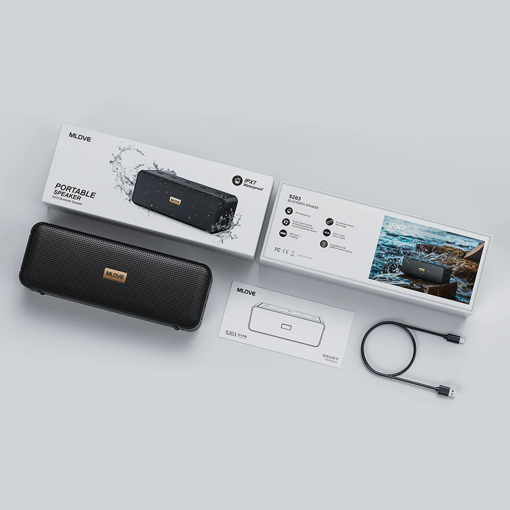 M5 Bluetooth Speaker 40W Bluetooth 5.3 Wireless Speakers