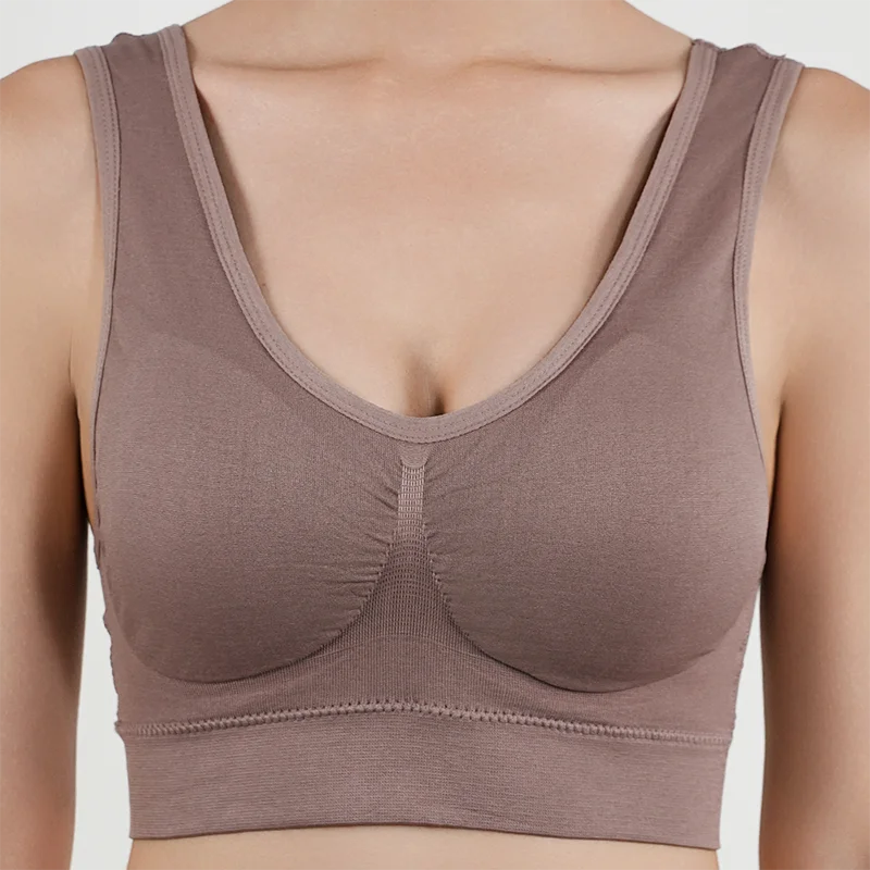 Women's Shockproof Double Layer Yoga Sports Bra Underwear