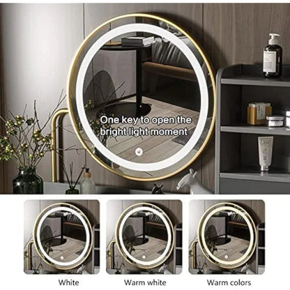 Glam Mirror Vanity- 3 Brightness Modes