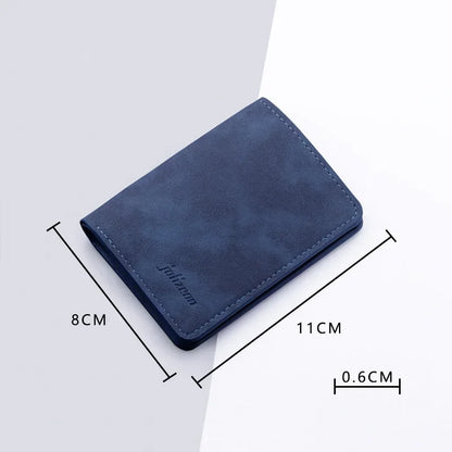 Two-Fold Small Wallet with Coin Purse