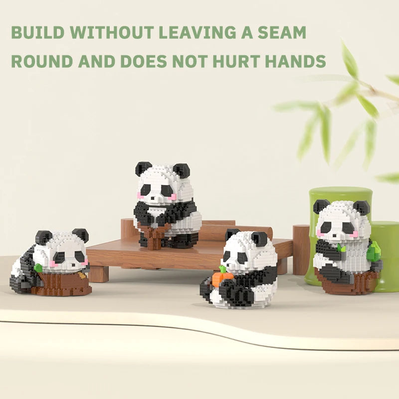 DIY Mini Panda Building Blocks