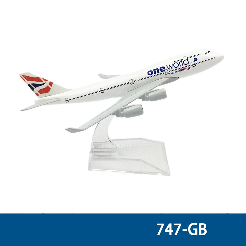 Metallflugzeug-Nachbildung Emirates Airlines A380 B777 Flugzeug Druckguss-Modell Spielzeug für Jungen