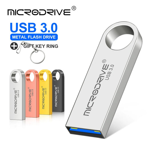 High Speed USB 3.0 Flash Drive - 16GB to 256GB