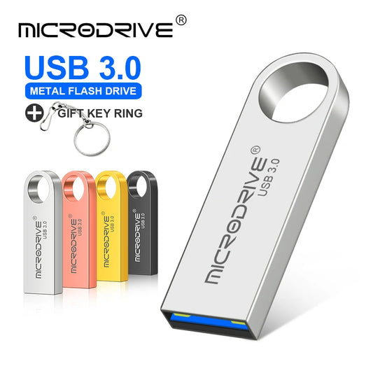 Waterproof USB 2.0 Mini Pen Drive - Various Capacities