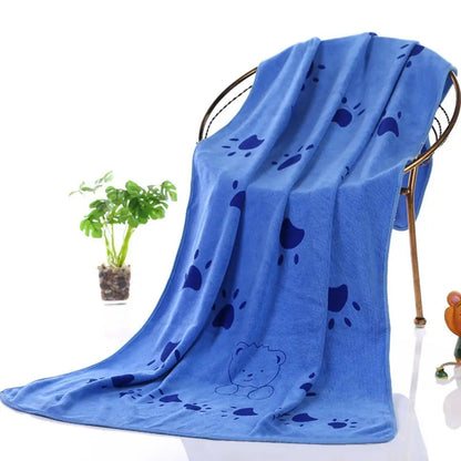 Microfiber Pet Bath Towel 140x70CM