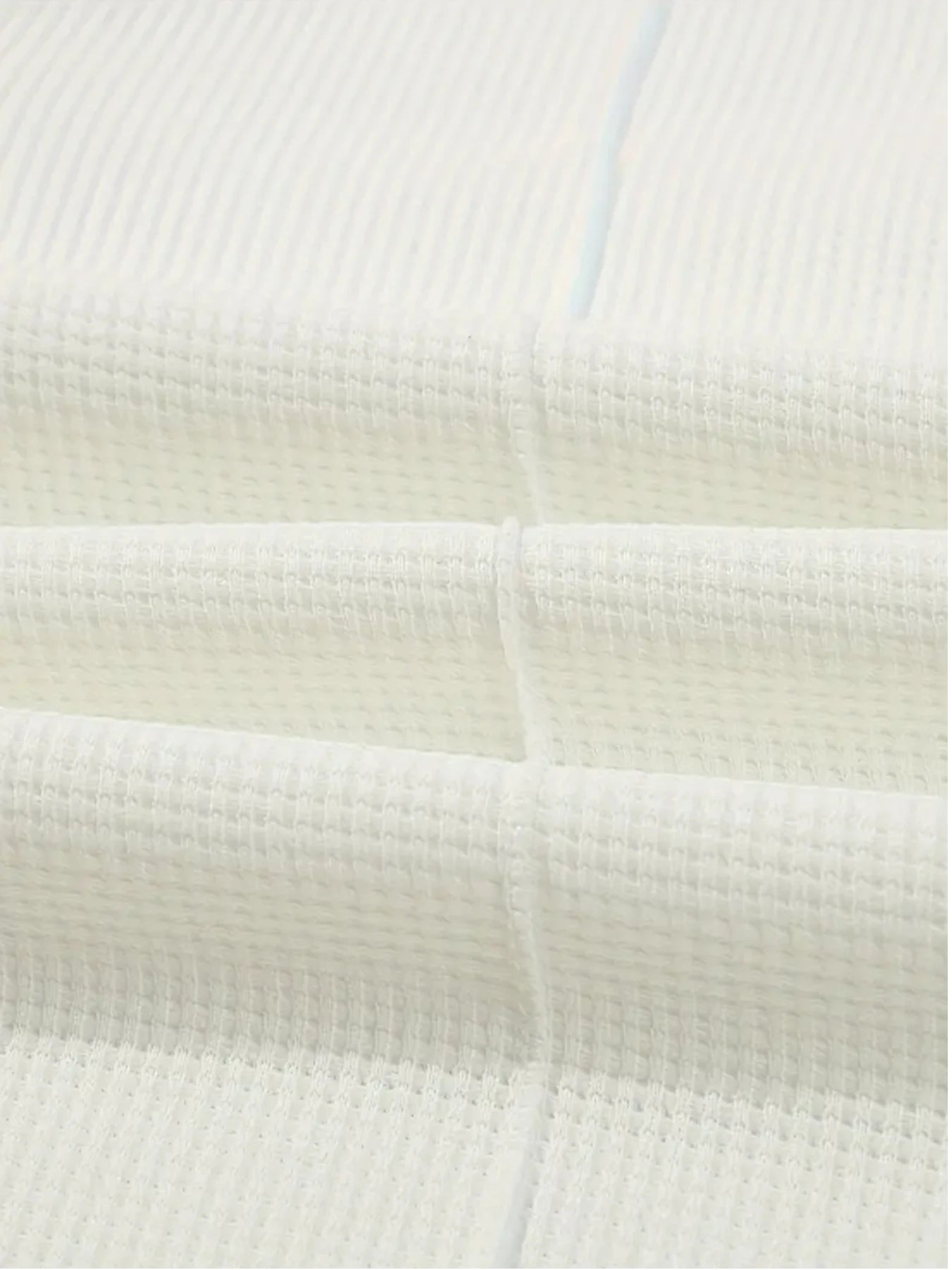 High Waist Men's Waffle Suit Pants