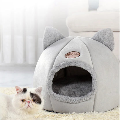 Cozy Cat Bed & Small Dog Mat - Soft & Washable