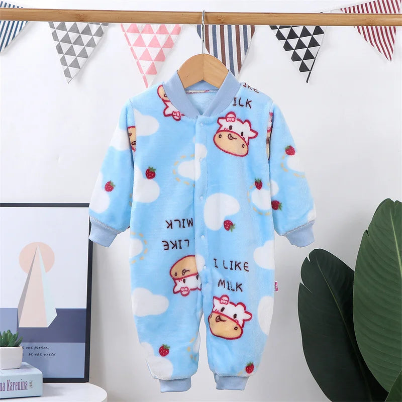 Long Sleeve Baby Romper Winter Clothes