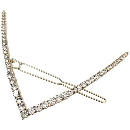 Korean V-Shaped Pearl Hairpin