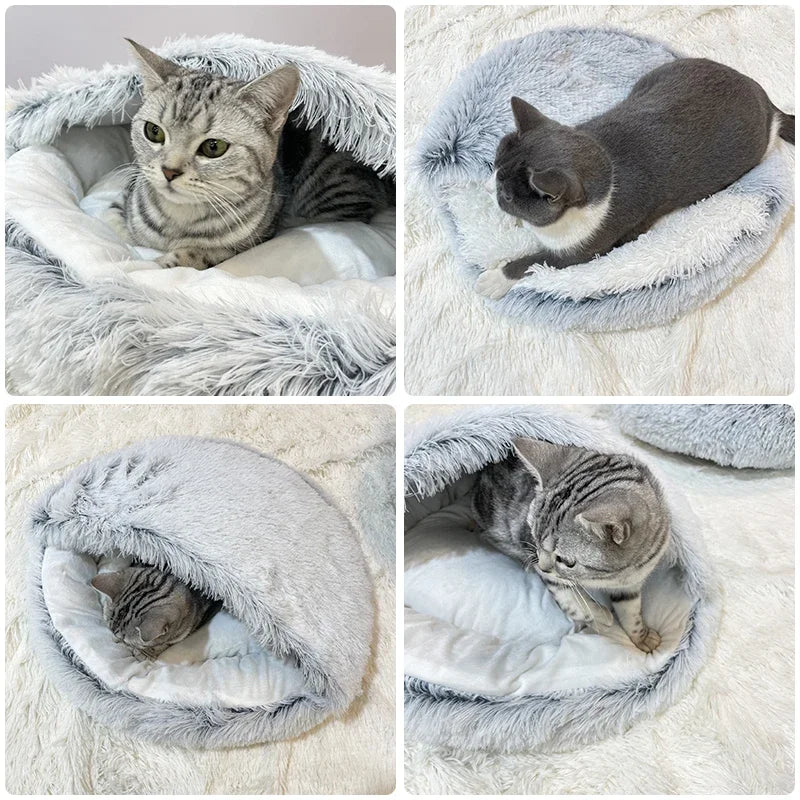 Cozy 2-in-1 Cat Bed